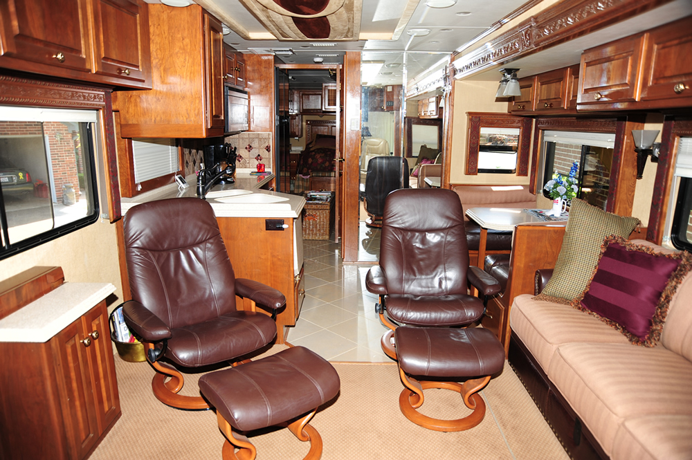 computer desk recliner