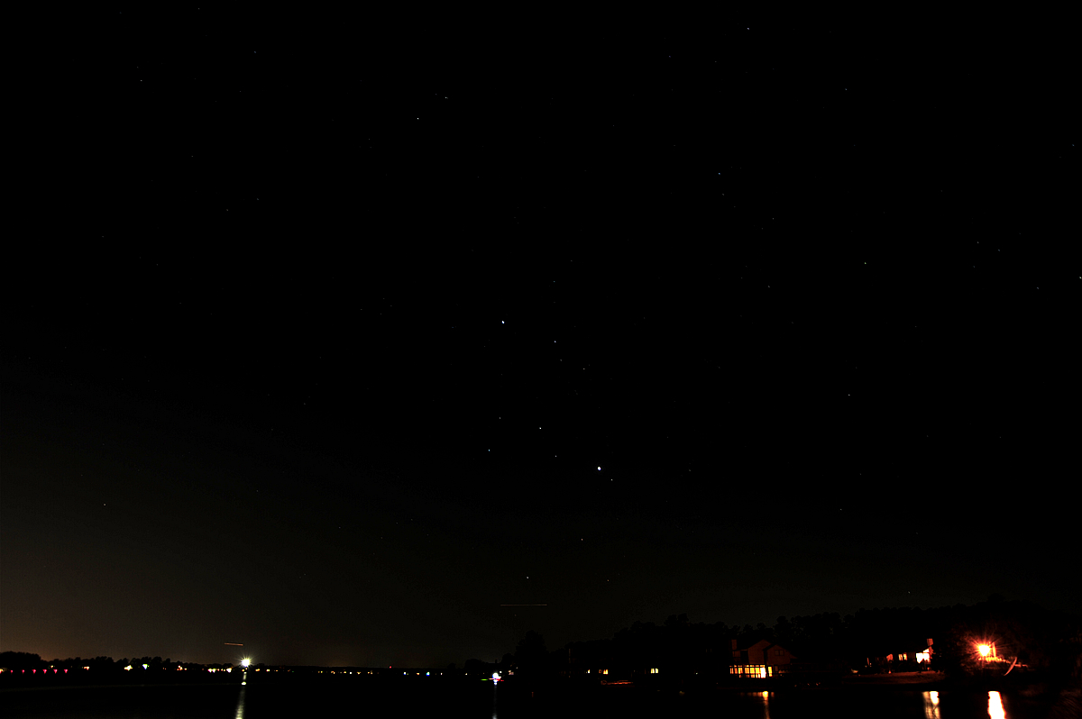 Jupiter, Venus and Teapot of Sagittaurius